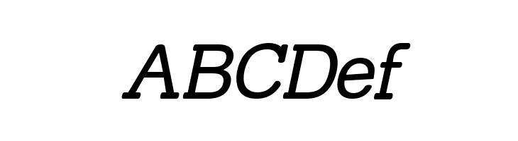 Street Corner Slab Oblique  Free Fonts Download