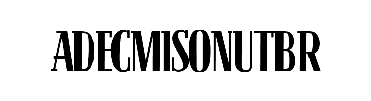 Bloc  Free Fonts Download