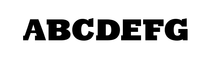 KleinSlabserifBlaxX  Free Fonts Download