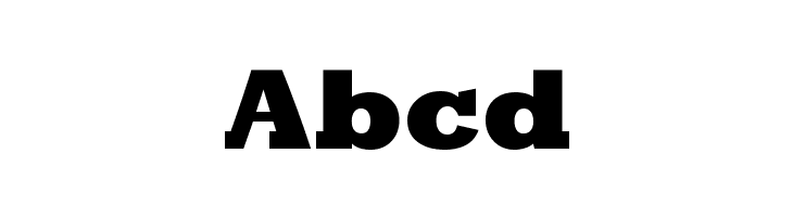 KleinSlabserifBlaxX  Free Fonts Download