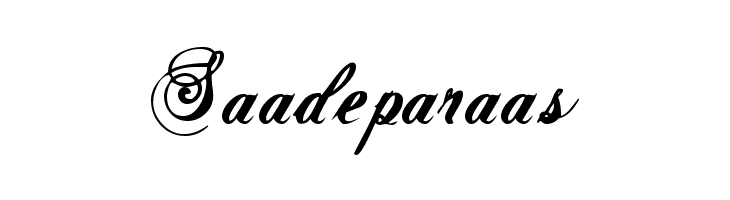 Saadeparaas RADAGUND Font