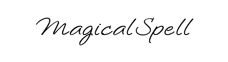 MagicalSpell LoosieScript Font