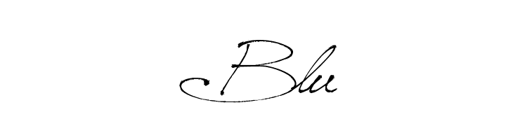 Blu Jellyka, Saint-Andrew's Queen Font