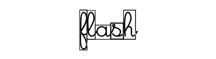 Maternellecolor cursive case  Free Fonts Download