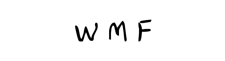 Parker's Hand Bold  Free Fonts Download