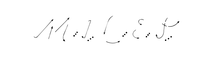 Hand Road  Free Fonts Download