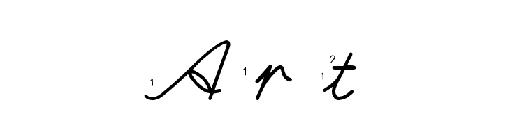 Hand Escort  Free Fonts Download