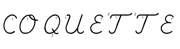 Hand Escort  Free Fonts Download