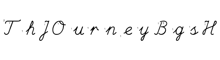 Hand Escort  Free Fonts Download