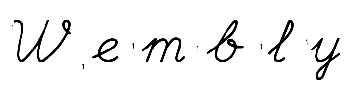 Hand Escort  Free Fonts Download