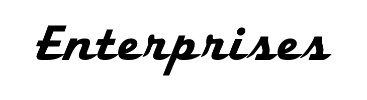 Enterprises Khedive Font
