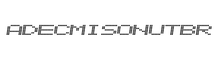 Alpine 7558S  Free Fonts Download