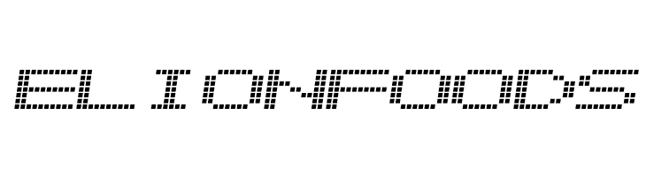 Alpine 7558S  Free Fonts Download