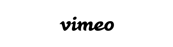 vimeo Black Rose Font