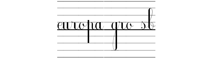 Ecolier_lignes  Free Fonts Download