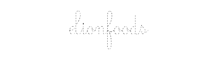 Ecolier_pointillés  Free Fonts Download