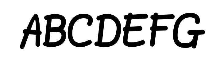 Blokletters Viltstift  Free Fonts Download