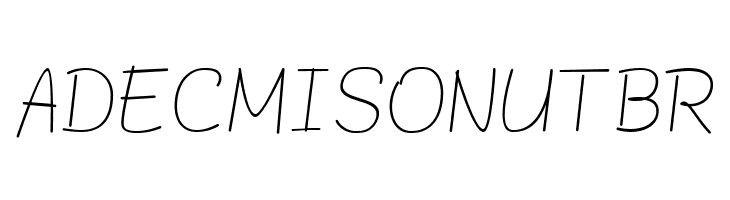 Blokletters Potlood  Free Fonts Download