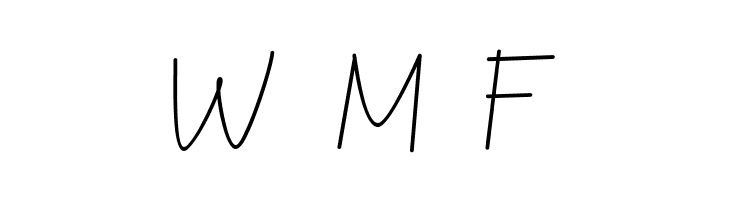 Blokletters Potlood  Free Fonts Download