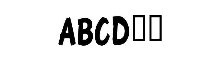 ChunkyComix SemiBold  Free Fonts Download