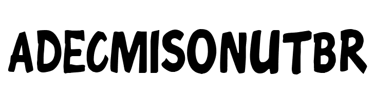 ChunkyComix SemiBold  Free Fonts Download