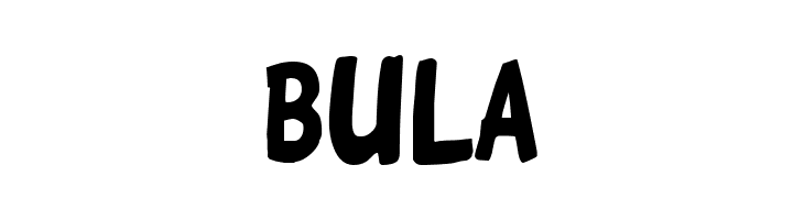 BULA ChunkyComix SemiBold Font