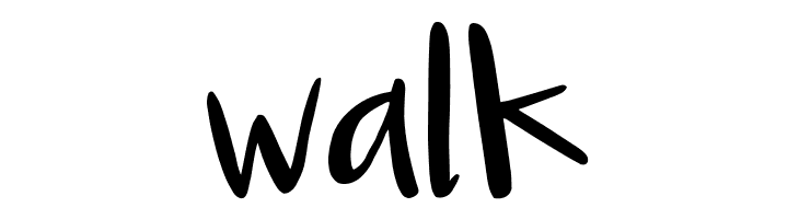 walk Luna Font