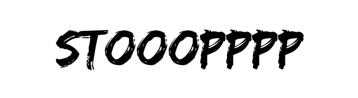 STOOOPPPP Edo SZ Font