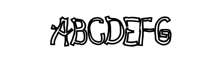 Ra's Hand Hollow  Free Fonts Download