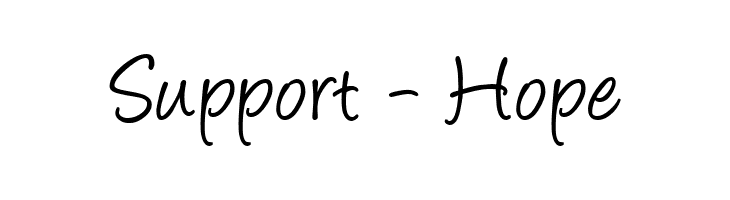 Support%2B-%2BHope Angelina Font