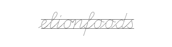 LA El 2 Italic  Free Fonts Download