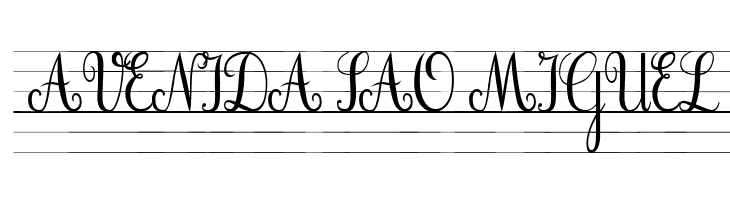 Cursif & Lignes  Free Fonts Download