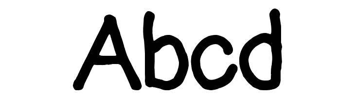 Abcd Emma Sophia Font
