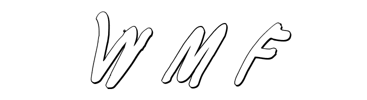 Buttons the Bear 3D Italic  Free Fonts Download