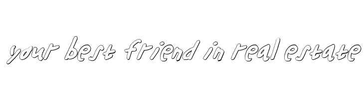 Buttons the Bear 3D Italic  Free Fonts Download