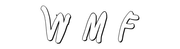 Buttons the Bear 3D  Free Fonts Download