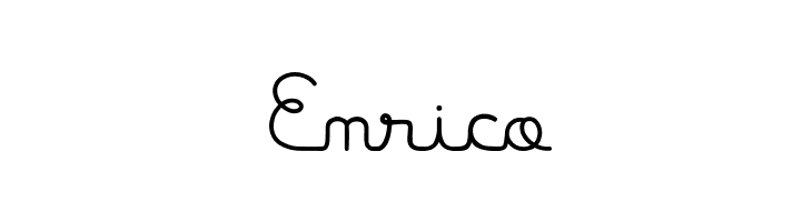 Enrico MamaeQueNosFaz Font