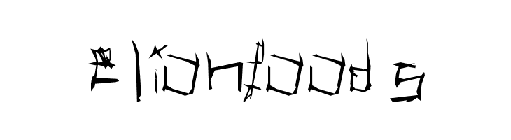 Les Suppos by ChazyChaz  Free Fonts Download