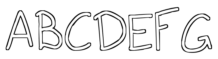 Outlines  Free Fonts Download