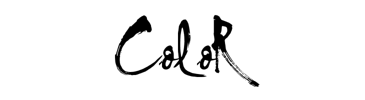 ColoR VNI-HLThuphap Font