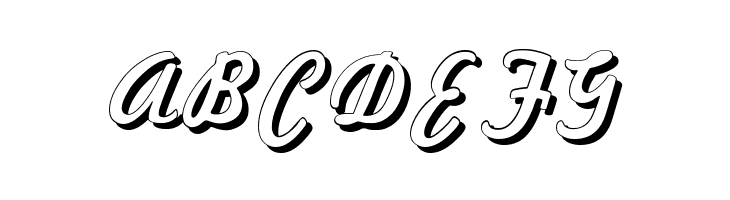 Marketing Script Shadow  Free Fonts Download