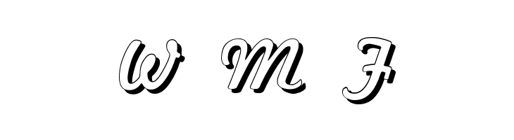 Marketing Script Shadow  Free Fonts Download