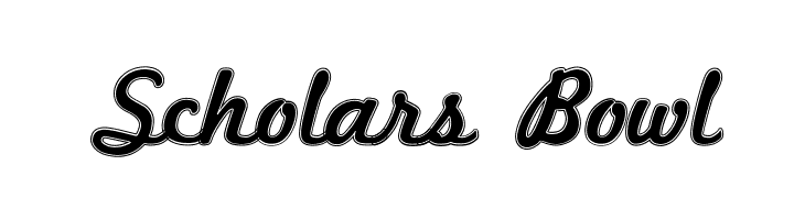 Scholars%2BBowl Marketing Script Inline Font