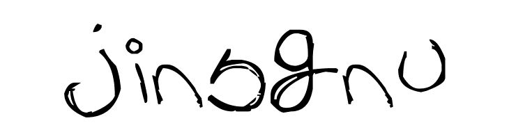 jinsgnu Cat's Awesomely Awesome Font Font