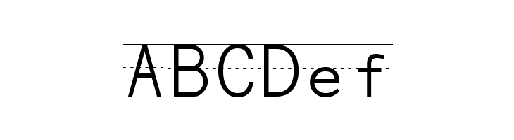 Penmanship Print  Free Fonts Download