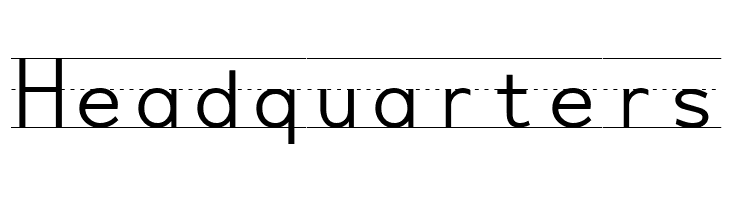 Penmanship Print  Free Fonts Download