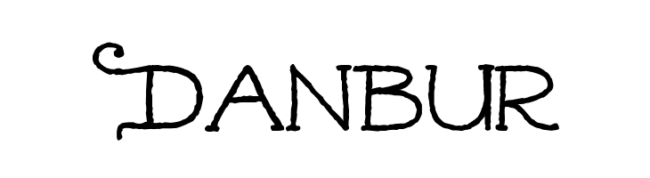 Danbur Dead Hardy Font