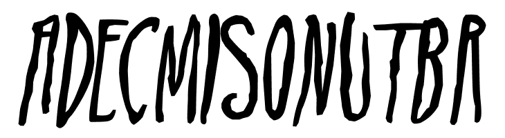 ADIstiLleRS Font Edgy  Free Fonts Download