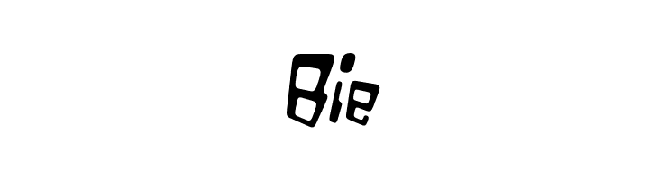 VTC Bad DataTrip Regular Italic  Free Fonts Download