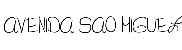 SL Runaway Girl  Free Fonts Download
